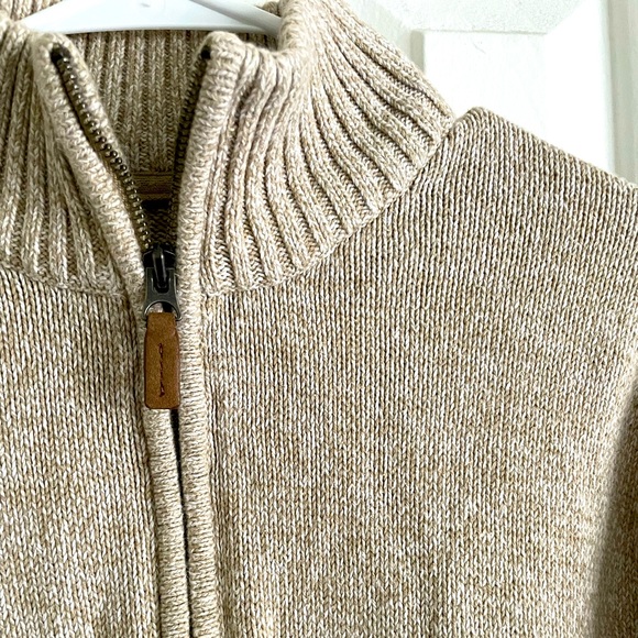 St Johns Bay Cotton Mock Neck Sweater - Medium - Picture 2 of 4